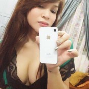 Selfshot pics of asian tgirl Vitress Tamayo and her big boobs